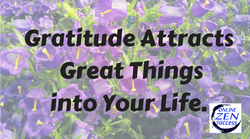 Gratitude Attracts Great Things In Life